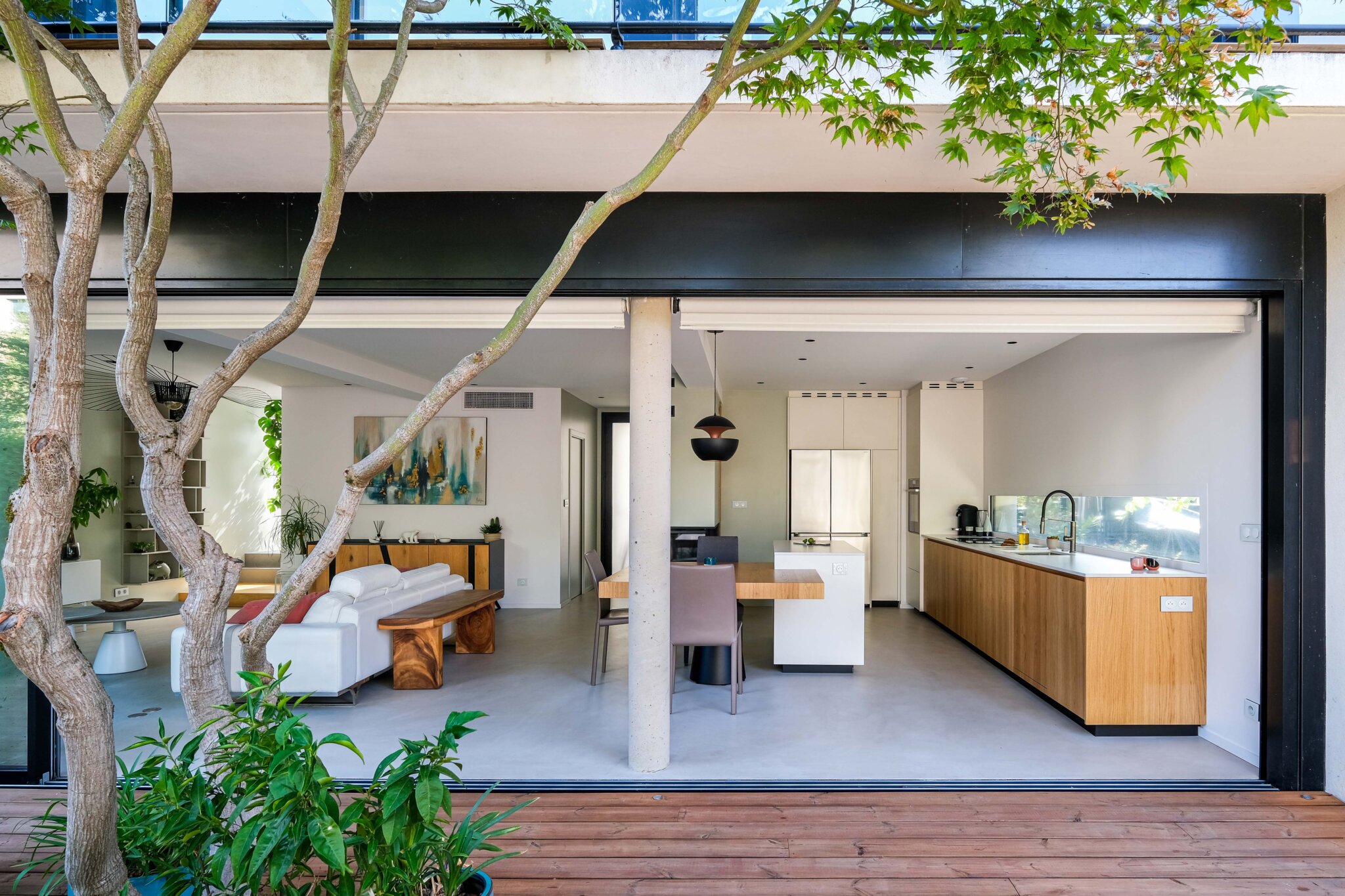 Projet Cappucino.cheminee.cuisine.sejour.hall.maison.terrasse.surmesure.agencement.marlenereynard (17)